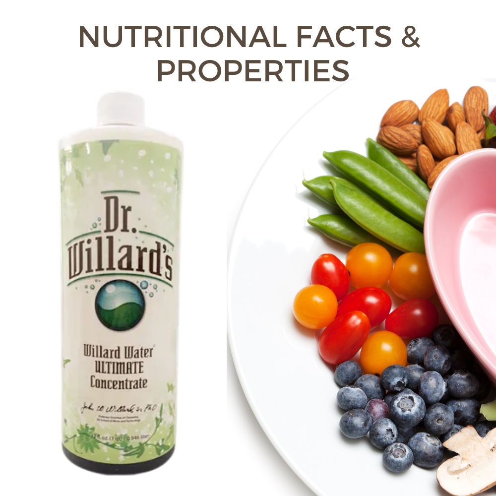 NUTRITIONAL FACTS AND PROPERTIES – Dr Willard